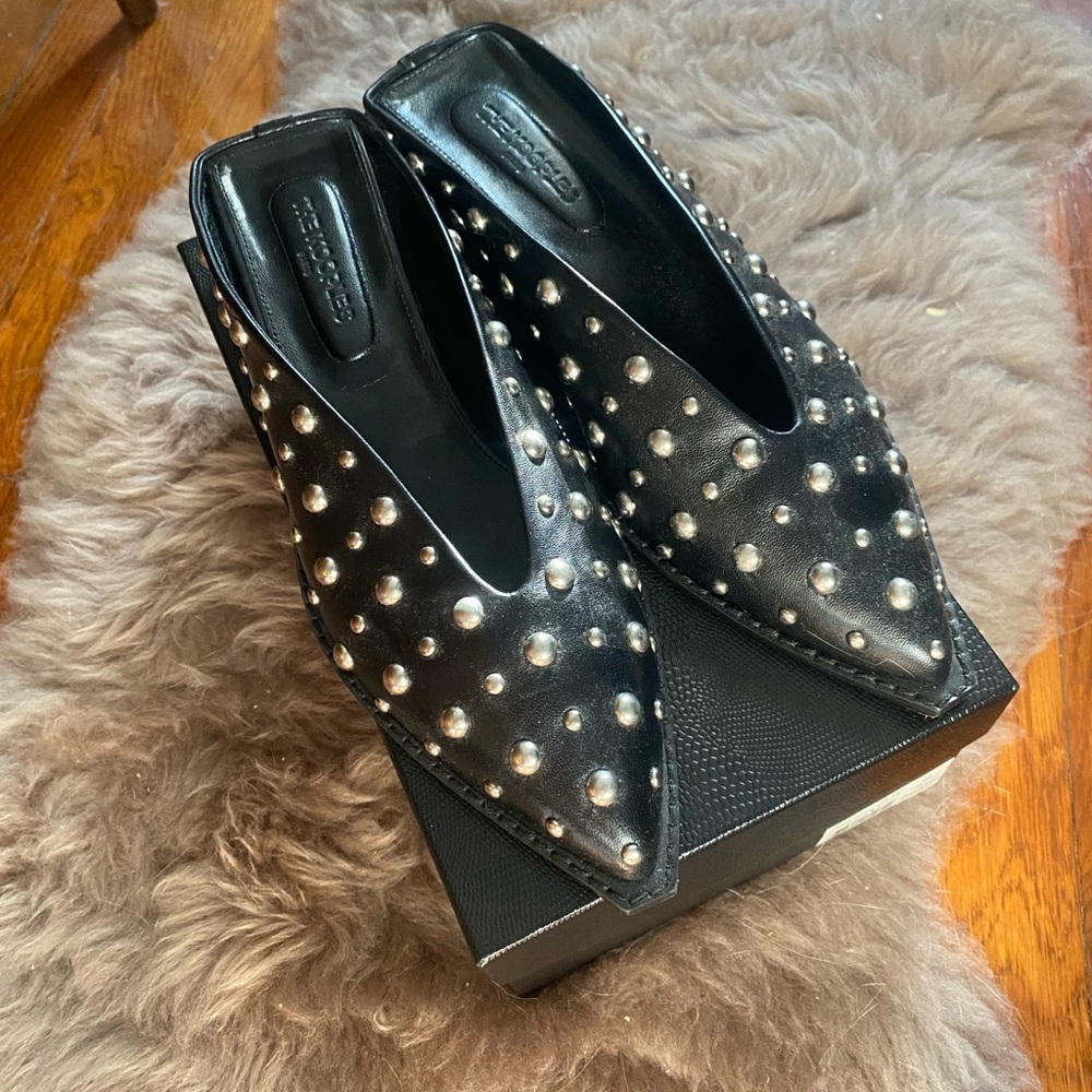 🖤 Kooples Studded Mules 🖤 + BOX & DUSTER
